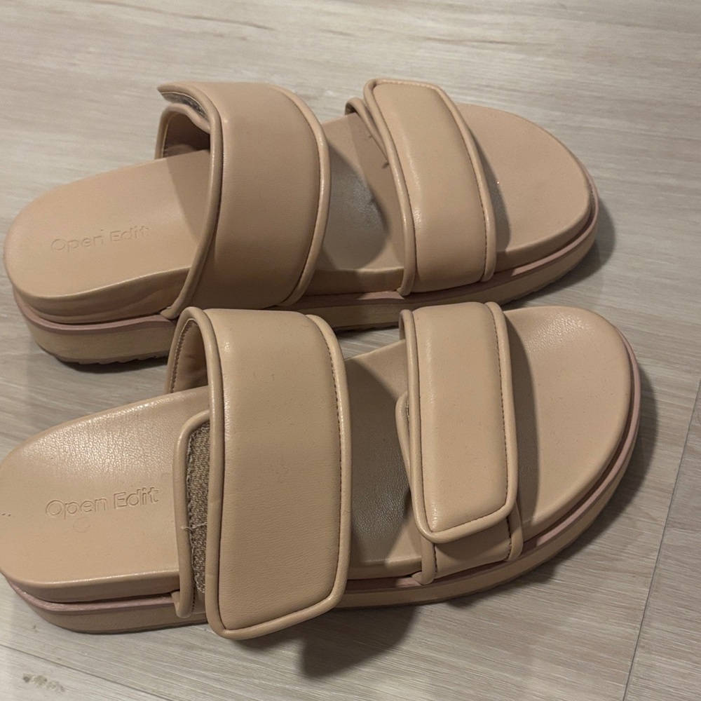 Open edit Finley slide Sandals Sz 6M